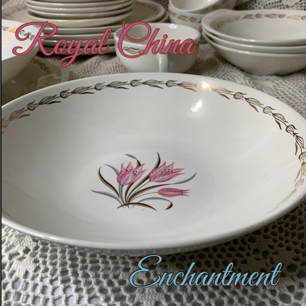 MCM Royal China “Enchantment” Large Serving Bowl